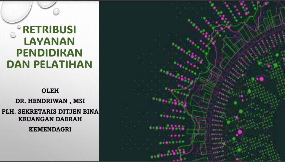 RETRIBUSI LAYANAN PENDIDIKAN DAN PELATIHAN